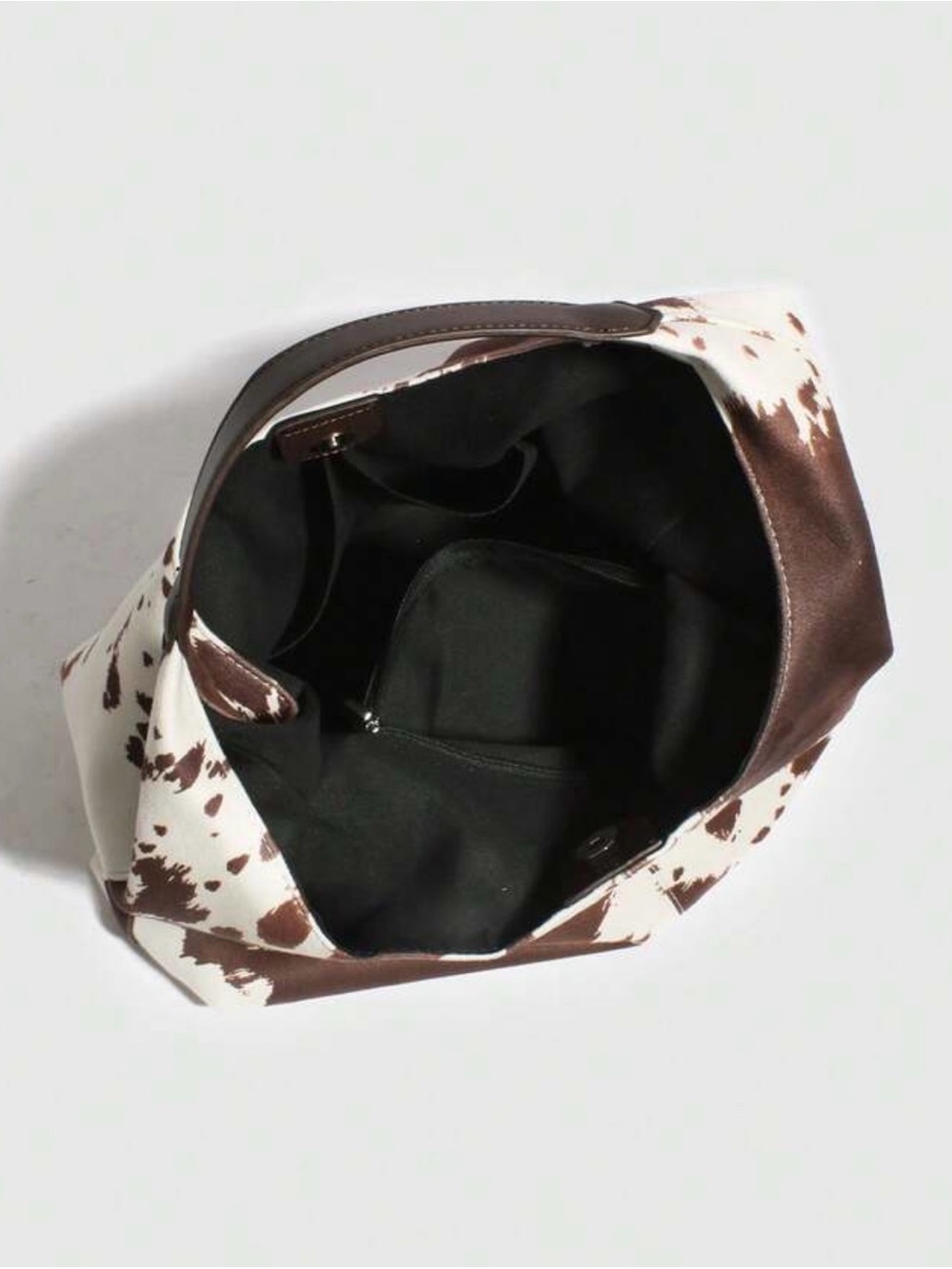 Commense Cow Print Hobo Bag - Picture 6 of 14